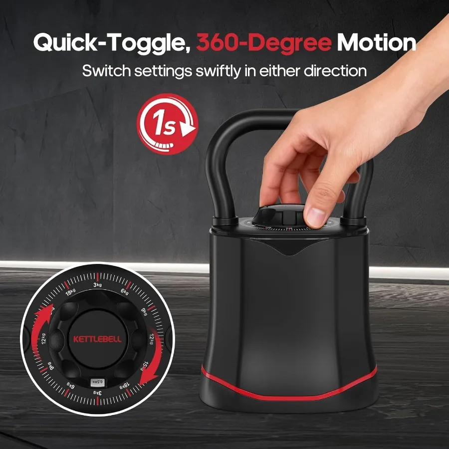 Adjustable Kettlebell Weight Set 3