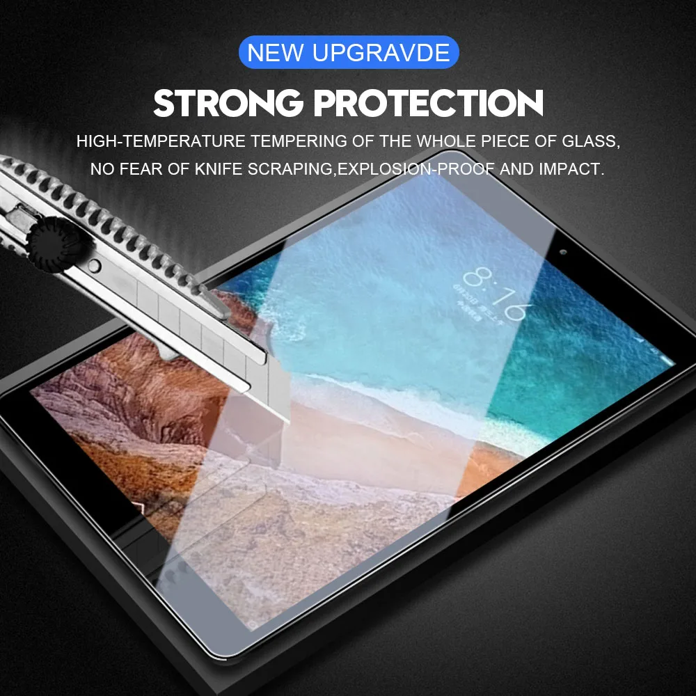 (3 упаковки) Закаленное стекло для Apple iPad Air 1 2 3 4 5 6 9,7 10,5 10,9 2013 2014 2019 2020 2022 Защитная пленка для экрана от царапин