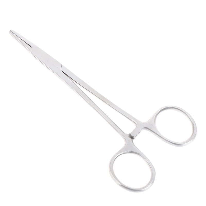 Stainless Steel Surgical Needle Clamp Suture Needle Holder Forceps 12cm For Livestock Animal Veterinary Instruments