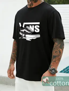 T-shirt in cotone da uomo di lusso firmate, stile streetwear Y2K, oversize a manica corta, personalizzabili, top estivi da uomo, novità 2026