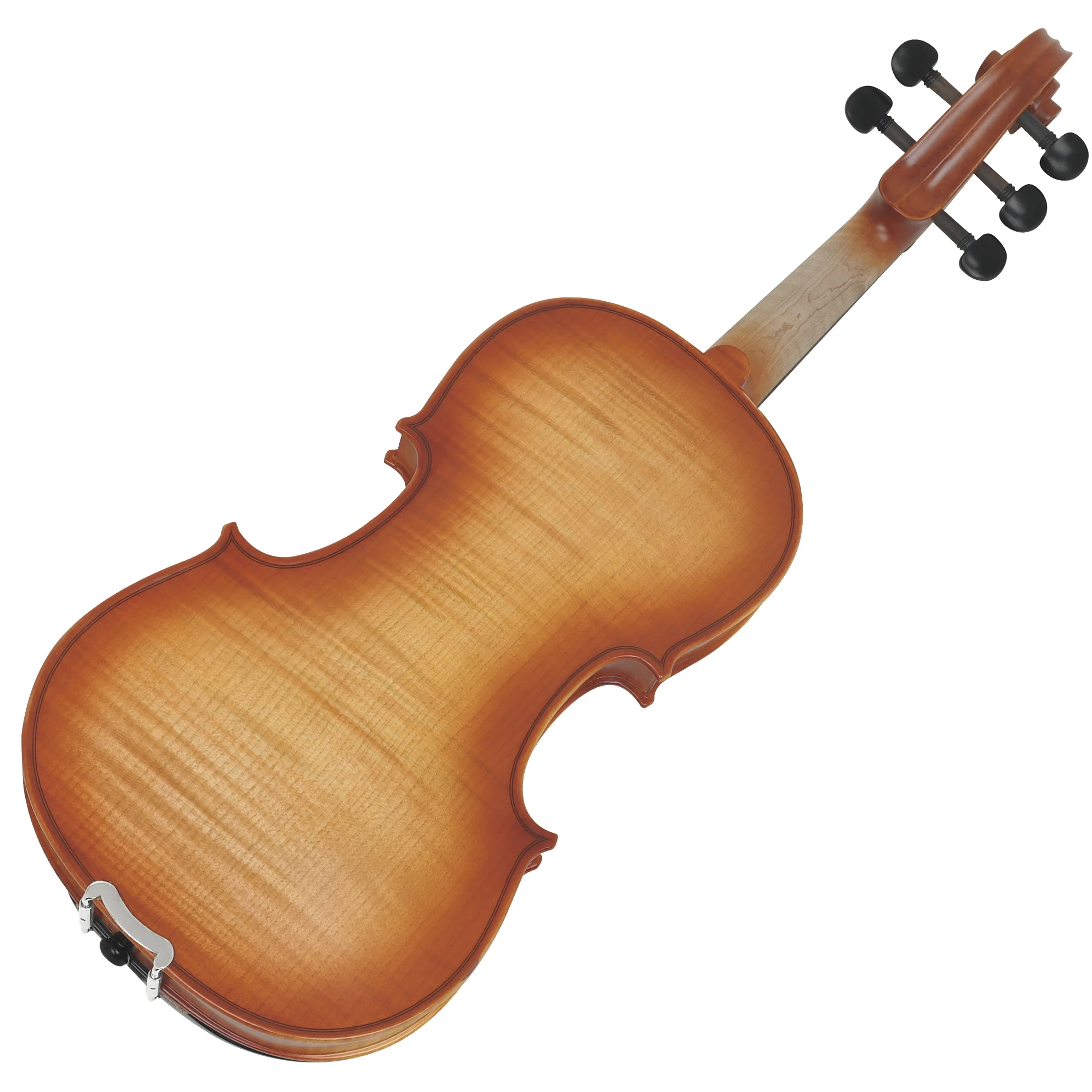 Upscale AV-95 5 String Violins Spruce Wood Body Ebony Accessories 4/4 Solid Wood Tiger Stripe Senior Violin