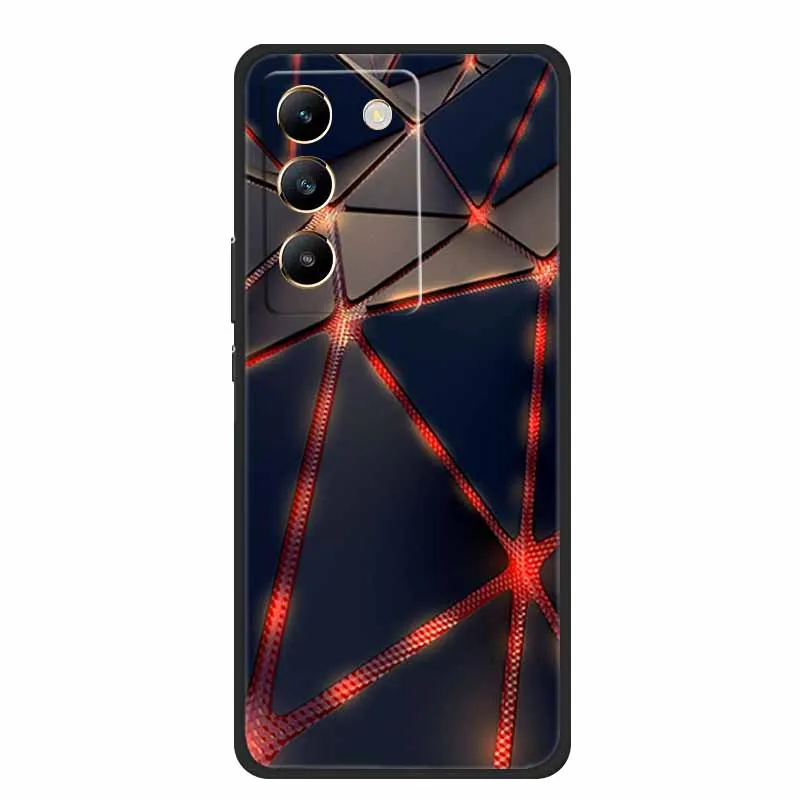 Black Silicone Soft Phone Case - Durable and Stylish Back Cover  Bag
