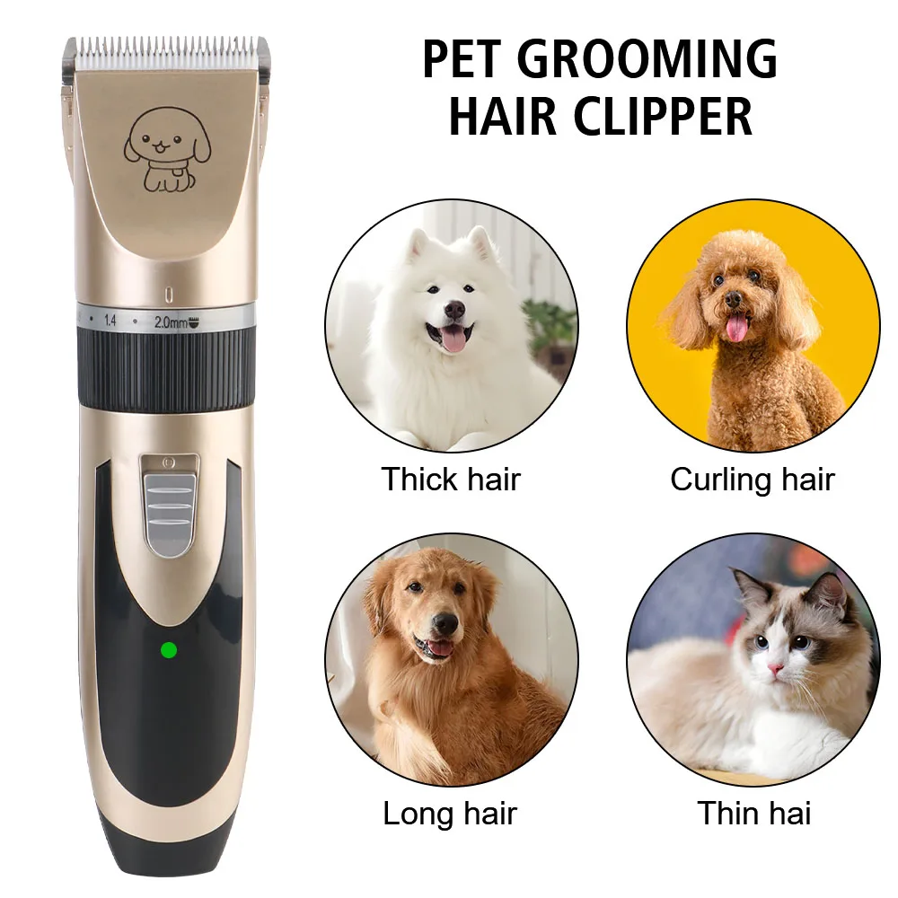 Haircut Trimmer Shaver Set Electric Scissors Pet Hair Clipper Pet Supplies For Rabbit Dog Cat Puppy Grooming Clipper Cutter