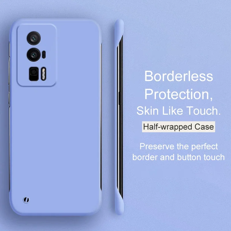 Luxury Ultra-Thin Candy Color Borderless Hard Case Cover