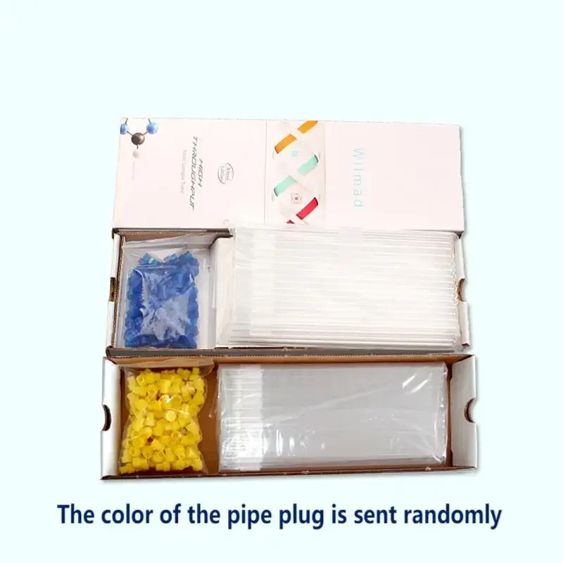 Wilmad 10pcs 20pcs 50pcs 100pcs Lab Glass NMR Tube 5mm Nuclear Magnetic Solvent and NMR Carbon Hydrogen Spectrum Economical Cap