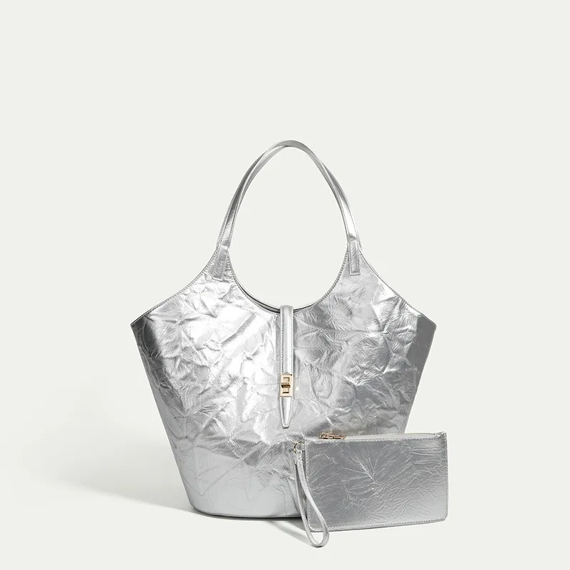 New Retro Versatile Basket Women's Bag Large Embossed Garden Bag Tote Bag Portable Shoulder Bags bolsas para mujeres bolsa