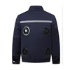 2024 New 4 Fan Jacket Men's Ice Jacket Usb Air-conditioning Suit Cooling Summer Fishing Heat Protection Camouflage Work Clothes 2