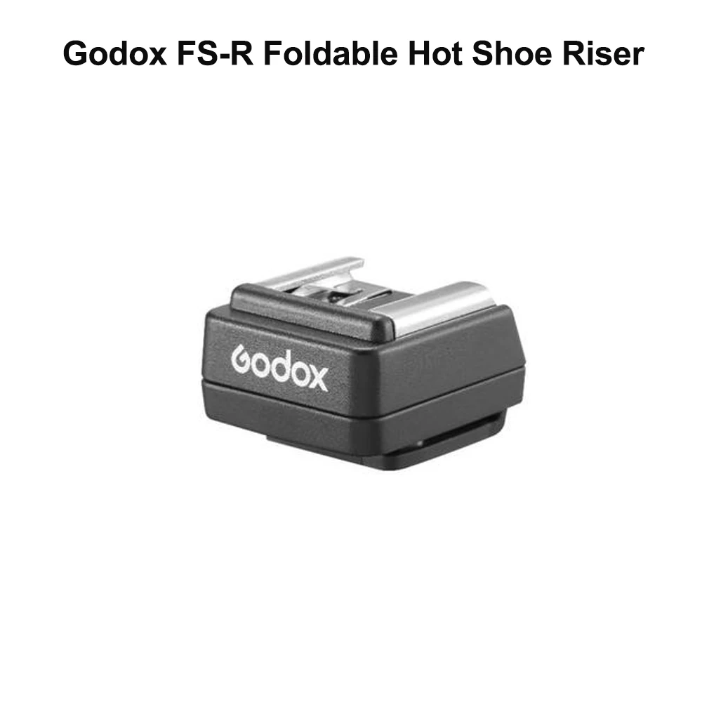 Godox TR Hot Shoe Riser for iT30Pro iT20 iT22 iM20 iM30 Flash, Godox FS-R Foldab