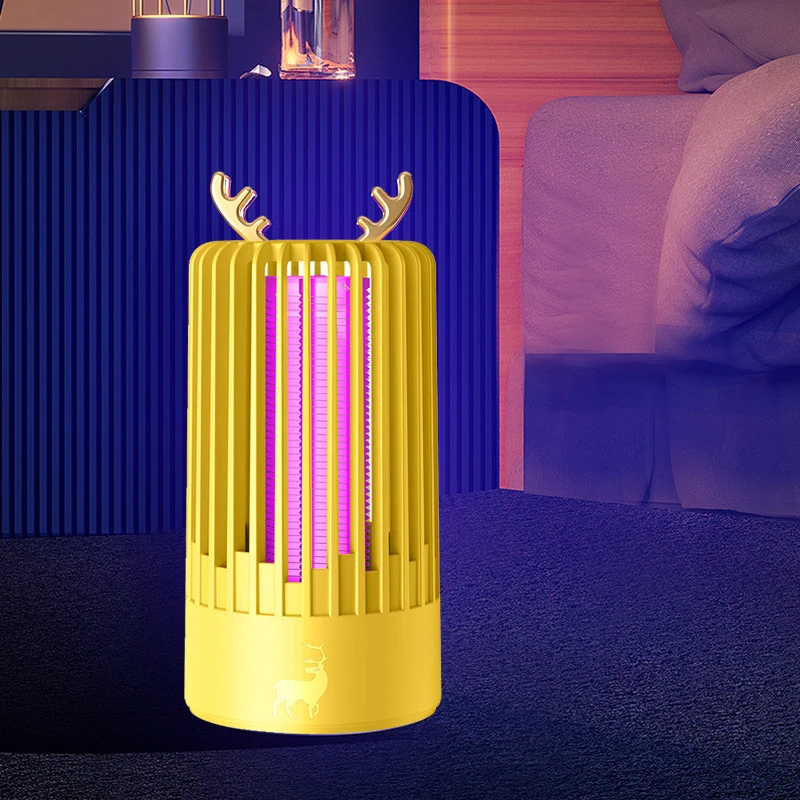 New Portable Mosquito Killer Lamp Shock 365nm UV Light Electric Fly Trap Outdoor Zapper Insect USB Mosquito Repellent Lights