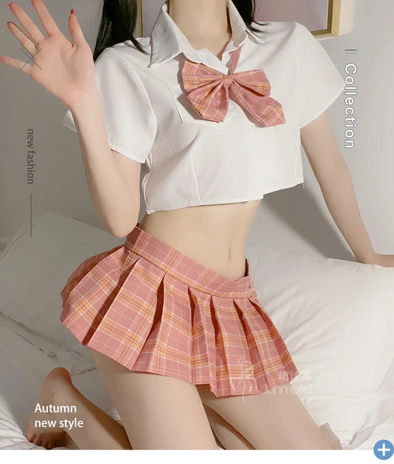 Asian Schoolgirl Sexy Japanese School - Sexy Student Uniform For Women Korean Style Kawaii Open Crotch School Girl  Costume Porno Costume Vestido Japanese Fashion Dress - Exotic Costumes -  AliExpress