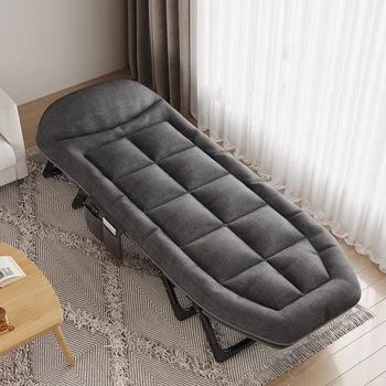 Chaise longue portatile Soggiorno Sedie pieghevoli rilassanti Sedia pieghevole individuale Letto moderno Chaise lounge pigro Rilassamento