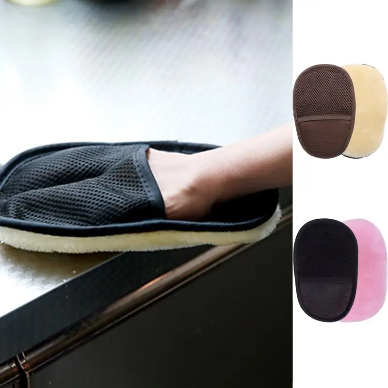 Car Cleaning Mitt Soft Wash Mitt Car Wash Gloves Water Absorption Thick Washing Washing Gloves For Home Appliances
