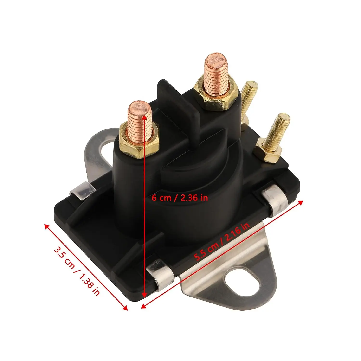 2-Pack Power Trim Relay Solenoid – Fits Mercury Outboards, Replaces 846070, 94318, 89-96158T