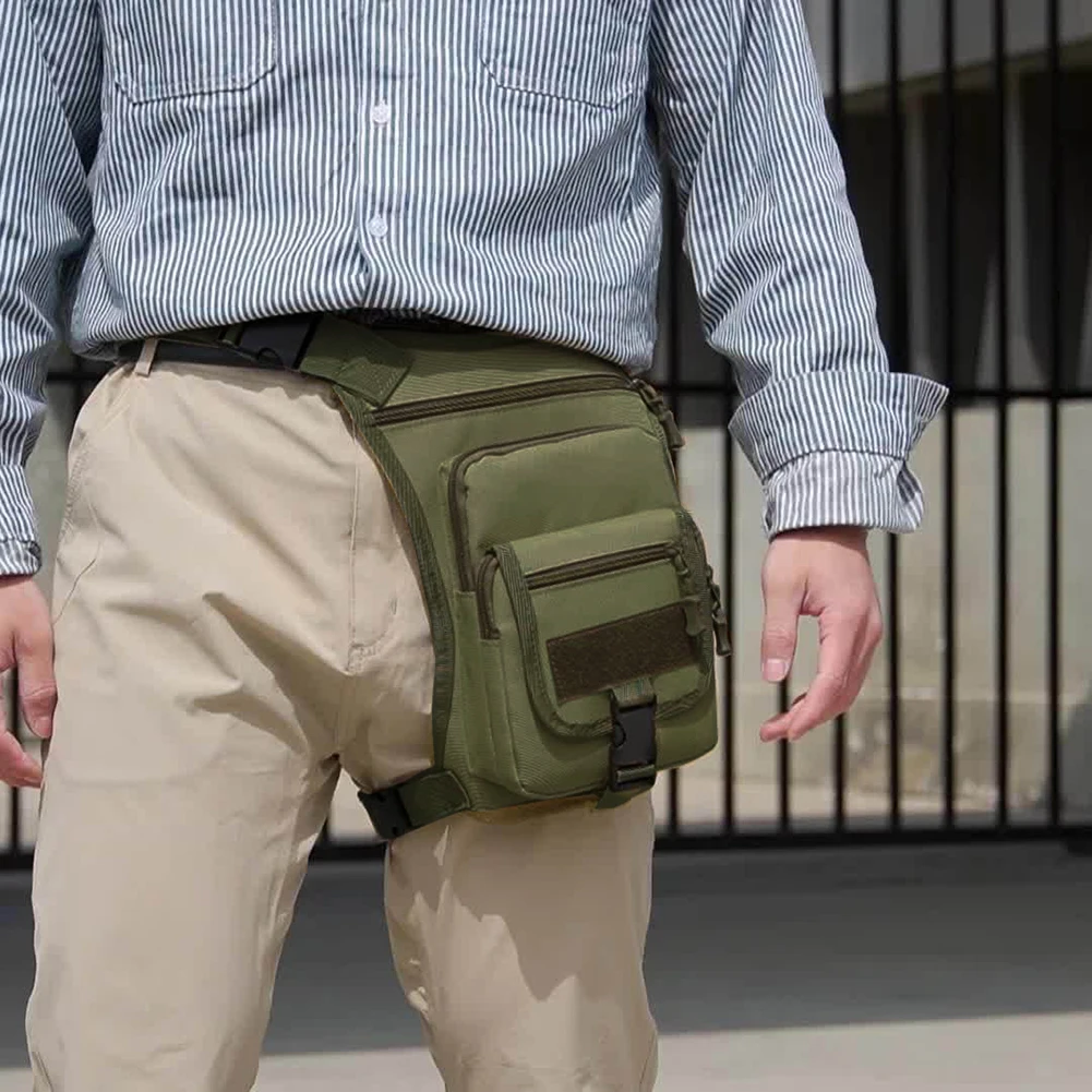 Waist Belt Bag, Wear Resistant Adjustable Multi Pocket Waist Pouch