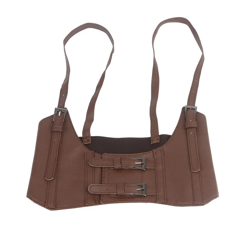 New Fashion Trend Women Men Gothic Handmade PU Leather Harness Belts Body Bondage Waist Straps Punk Rock Stylish Accessories