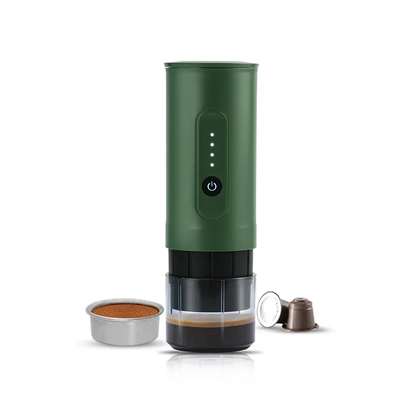 Portable 18Bar Coffee Machine Wireless Electric Espresso Travel Maker Fit Nespresso Capsule & Powder for Camping Car Outdoor 6