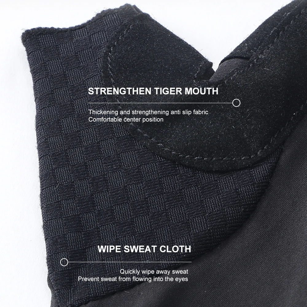 Cycling Gloves Half Finger Men Women Breathable Anti Slip Gloves with PORON XRD Anti Shock Pad