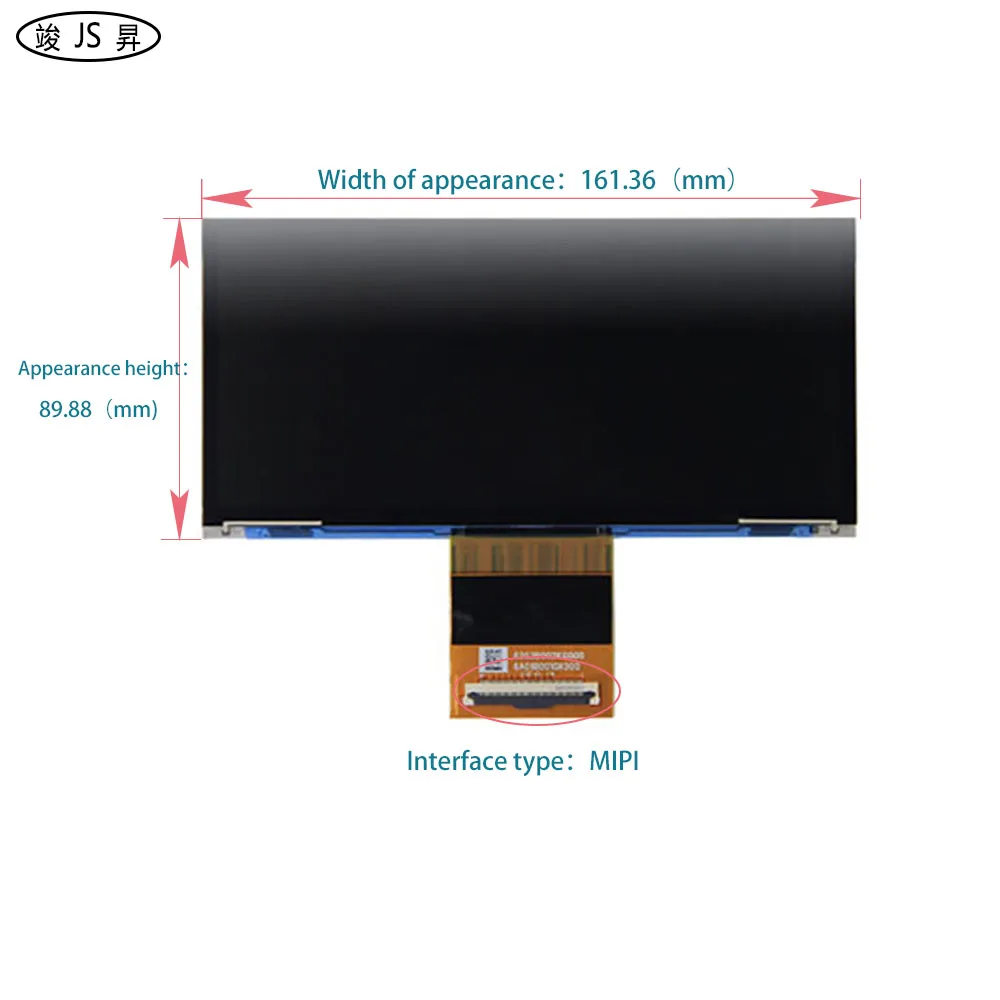 6.8 inch 9K 8520*4320 Monochrome LCD Exposure Screen For LCD 3D Printer for ELEGOO Mars 4 or Mars 4 Ultra