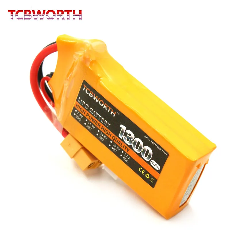 

Аккумулятор LiPo 3S 11,1 В 1300 мАч 35C 60C для радиоуправляемых игрушек, вертолетов, автомобилей, лодок, квадрокоптеров, дронов 3S, 11,1 В