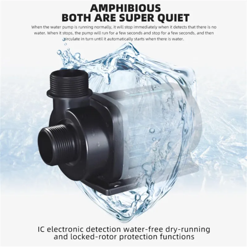 Water Pump Aquarium Water Pump Jebao DCS Series Marine Fresh water DC24V 12W-80W Return Pump Quiet Engine Lift Pump