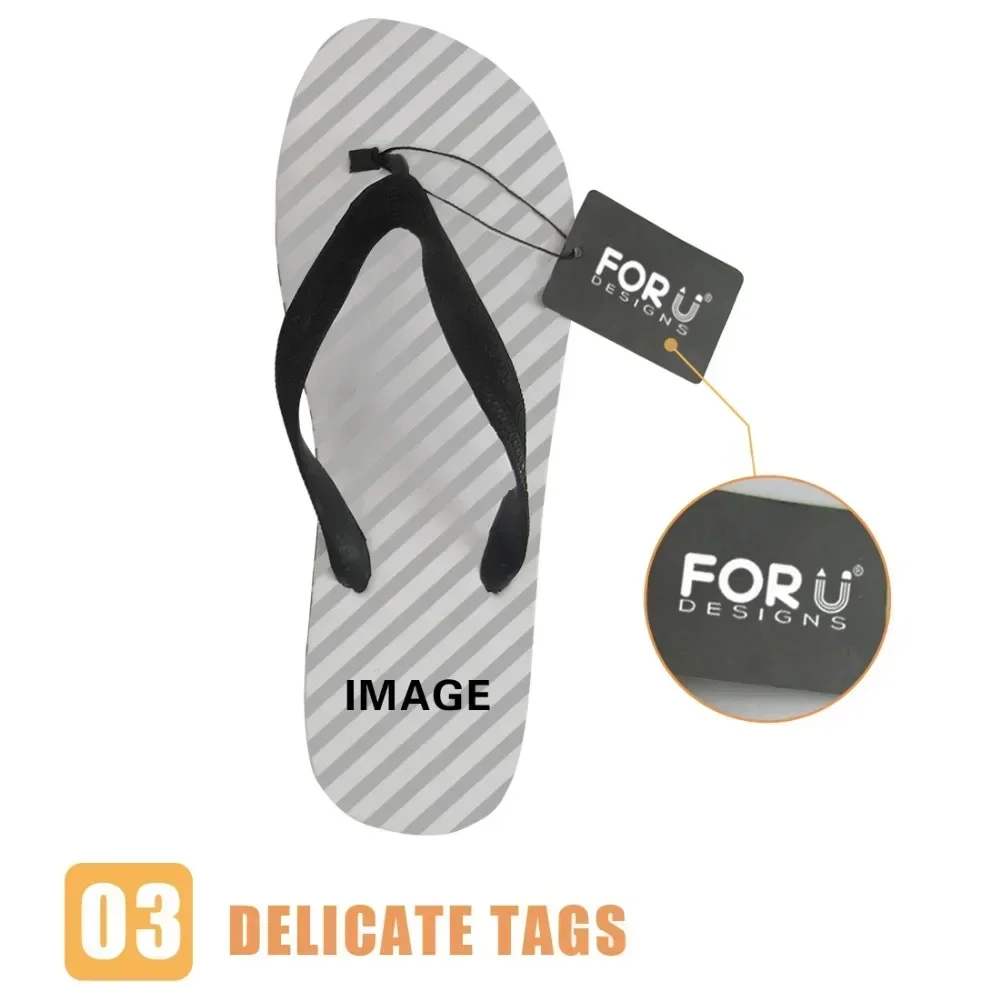 Custom Shoes Customized Image Tropical Casual Brand Womens Flip Flops Summer Home Wholesale Flats Slippers Ladie Beach Girls DIY