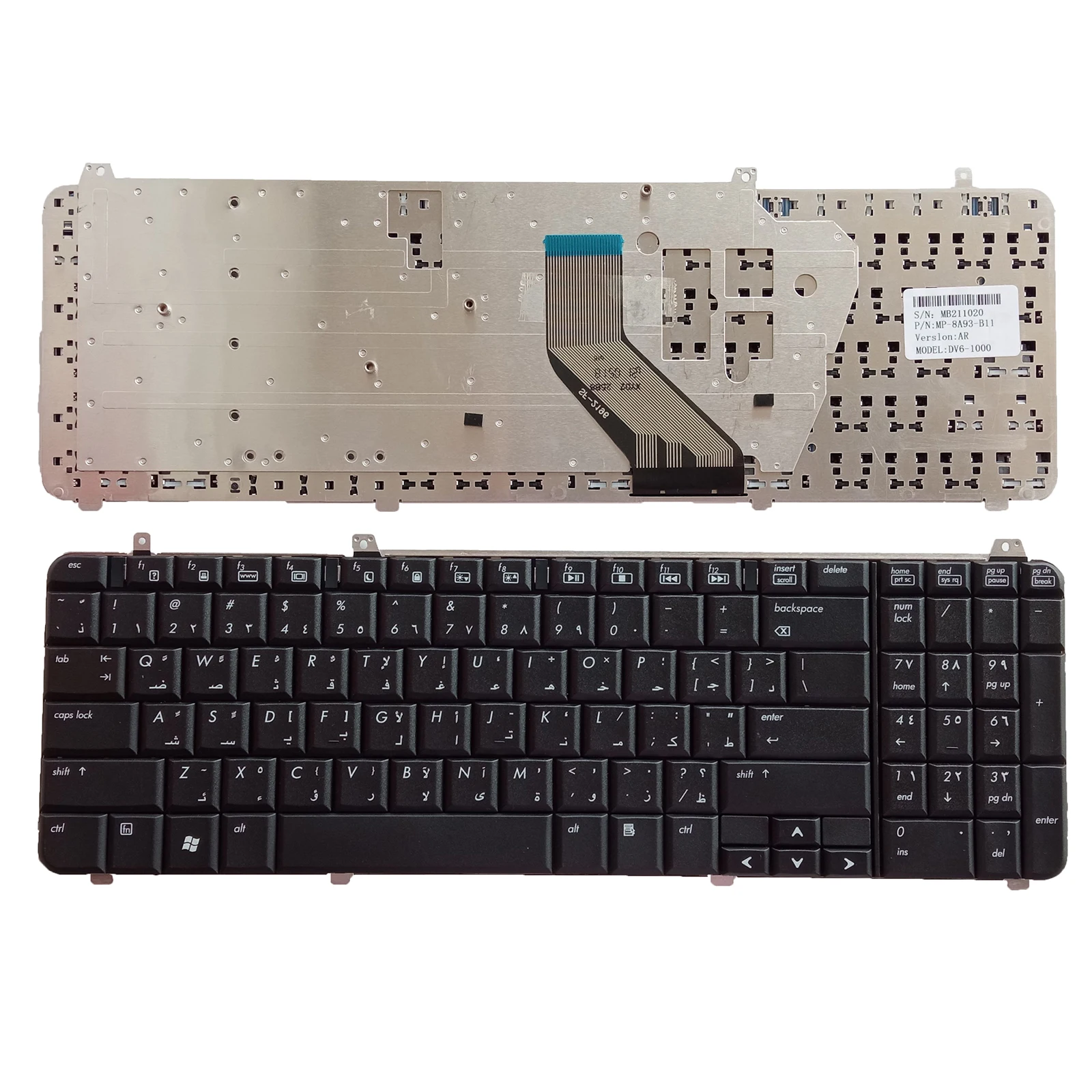 

Factory wholesale laptop keyboard for HP Pavilion DV6 DV6T DV6Z DV6-1000 DV6-2000 Series BLACK AR