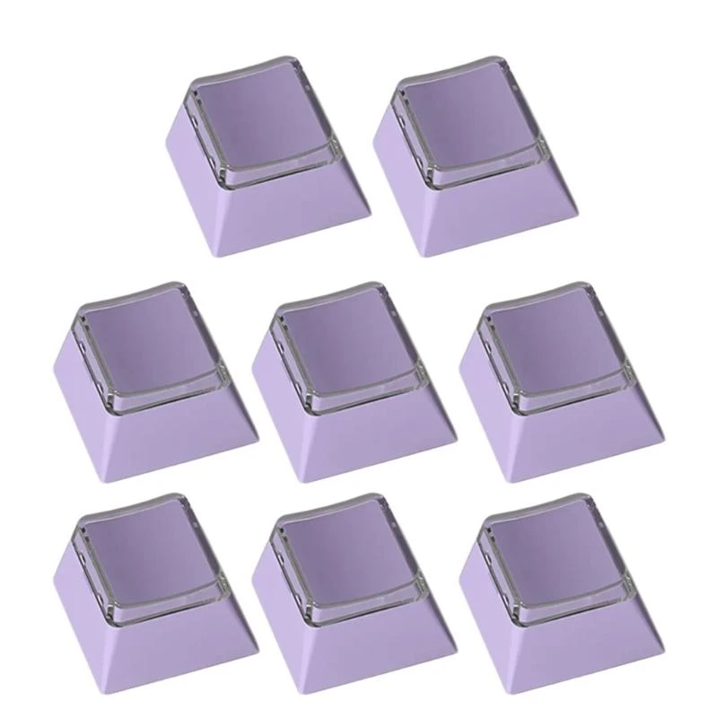 8 leere PBT-Tastenkappen für komfortables Tippen und verbessern die Tastaturästhetik für mechanische Tastaturen – Detail 9