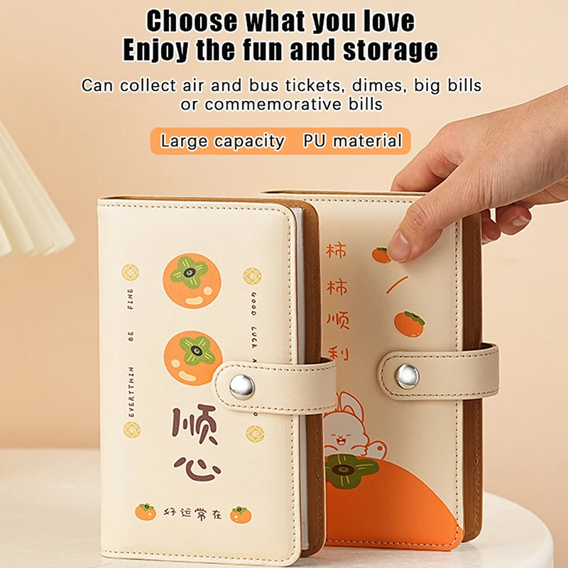 PU Leather Envelopes Money Saving Reusable Challeng Saving Money Notebook Savings Binder Budget Savings Challenges Book