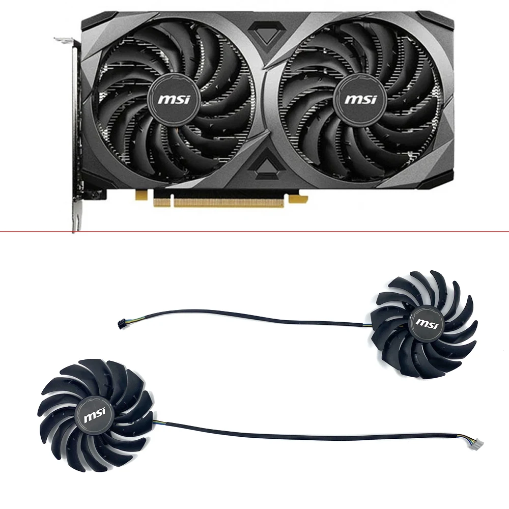 

Cooling Fan 4pin PLD10010S12HH 95mm DC12V 0.40A RTX3060 RTX3070 VGA Fan For MSI RTX 3070 3060 3060Ti VENTUS 2X OC Graphics Card