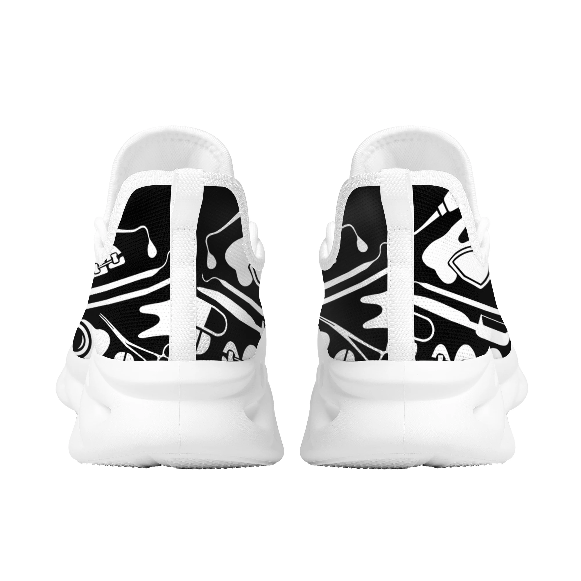 Women Dentist Tooth Woman Comfortable Kint Sneakers Platform Shoes Flat Shoes Zapatillas