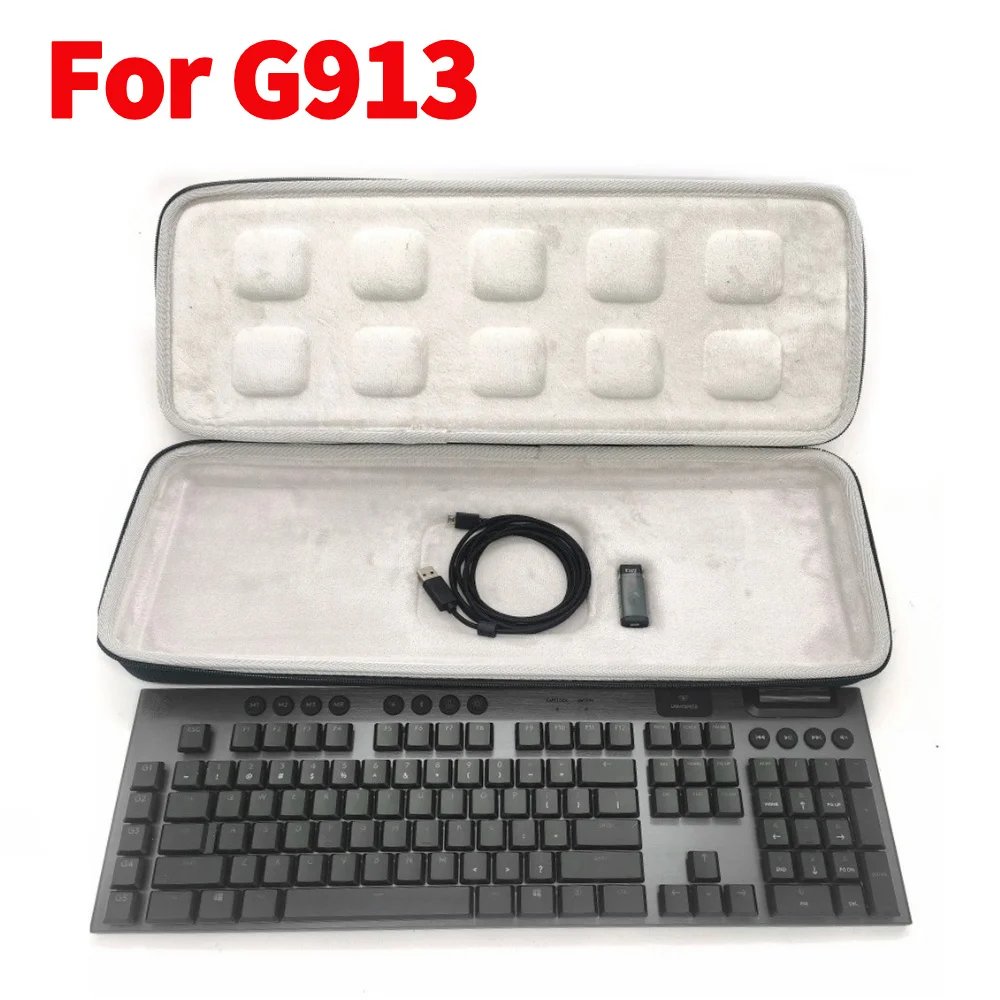 Premium Shockproof EVA Hard Case for Wireless Keyboard Storage