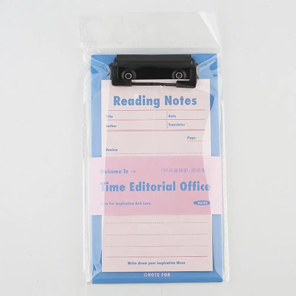 Record Motivational Design Today's Record Notepad Clipboard Classroom Supplies