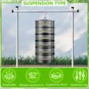 4/6 Layer Herb Hanging Drying Net Breathable Herb Drying Net with Zipper Foldable Hanging Mesh Basket for Herbs Flowers Fish Nut 2