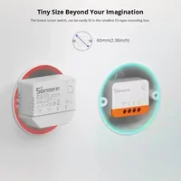 SONOFF ZBMINI L2 Zigbee Smart Switch Mini L2 Zigbee ZBMINIL2 No Neutral Wire Two-Way Control Required 1-Gang  Alexa Google Home - Image 2