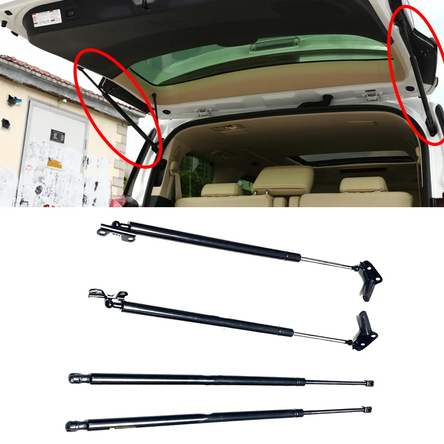 

Wooeight 2X Car Rear Trunk Tailgate Shock Strut Damper Support Lift Supports Gas Springs Absorbers For Toyota Alphard 2008-2021