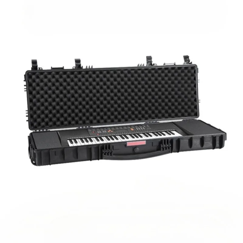 Portable Waterproof Safety Tool Box Impactproof Shockproof Hard Shell Carrying Case Outdoor Tool Storage Organizer Accessory 2