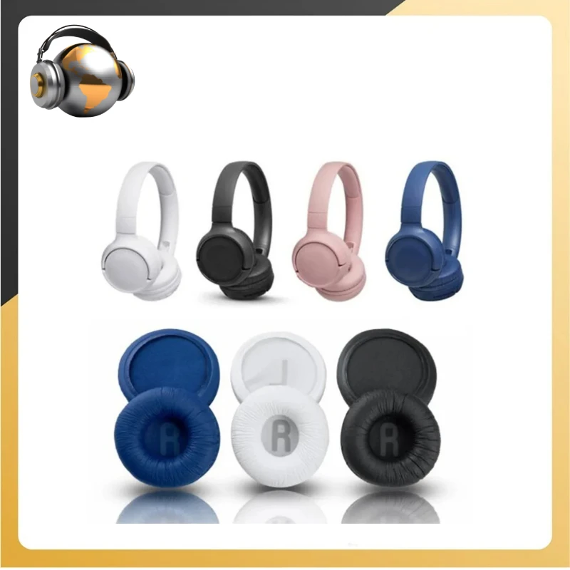 

2PC Leatherette Earpads Replacement Ear Cushions Pad Headphones Covers With Top Headband For Tune600BTNC T660NC T510BT Ear Cover