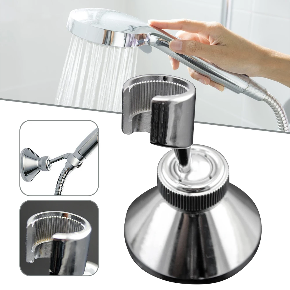 

Держатель для насадки для душа хромированный настенный Регулируемый кронштейн вращающийся держатель для душа база для распылителя для ванной