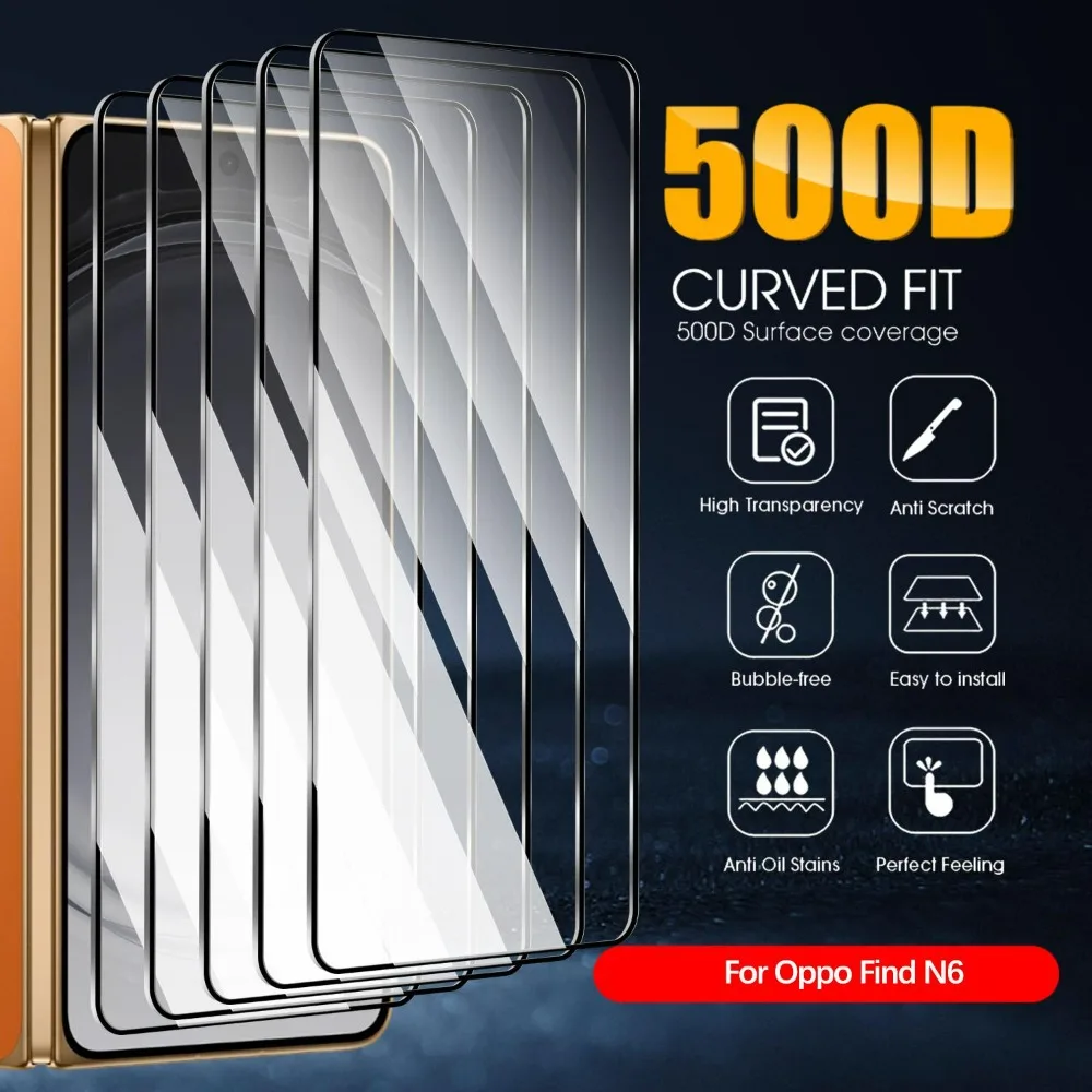Clear Dust-Free Tempered Glass Screen Protector - HD Anti-Shatter, Easy Install