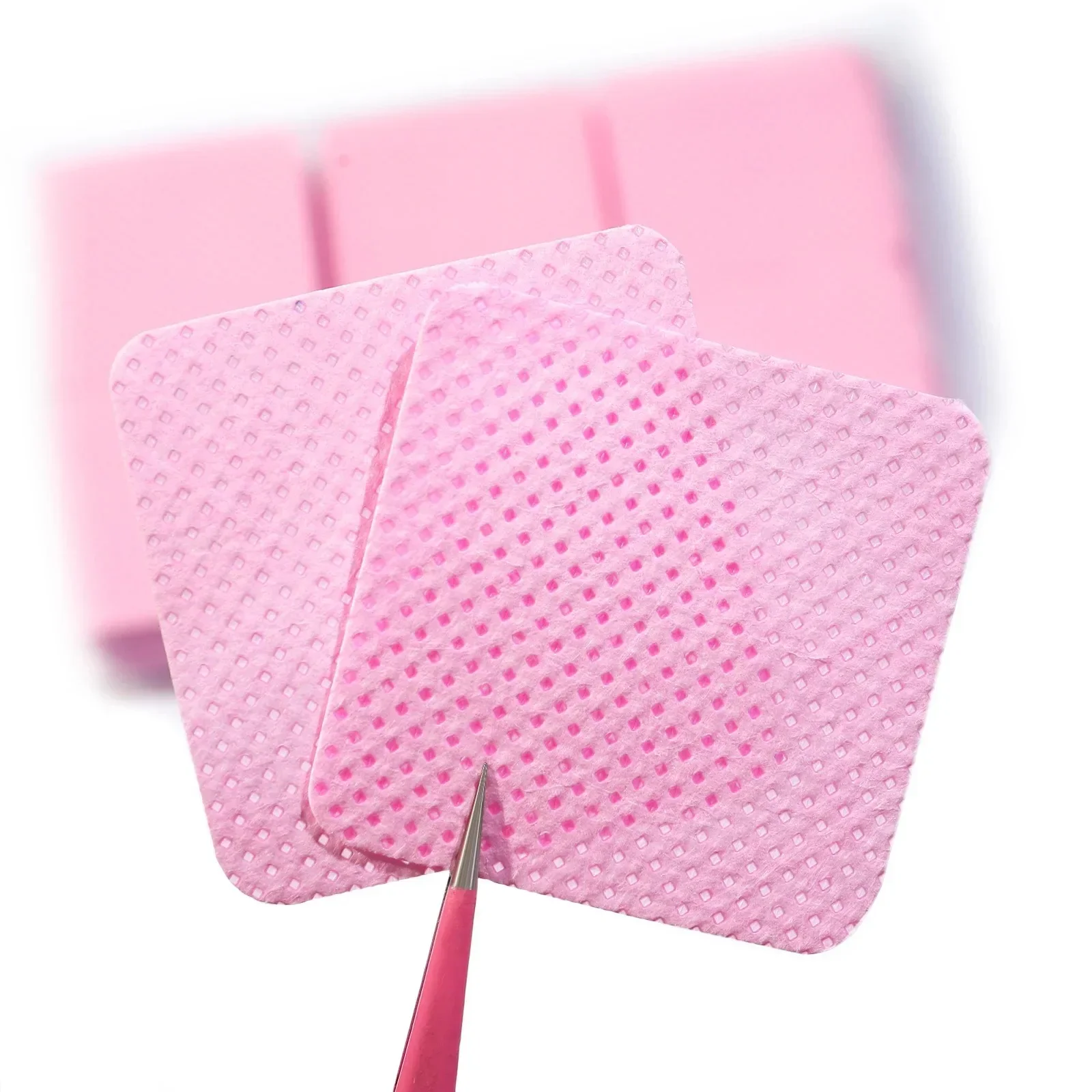 300/600/900Pcs No Lint Cotton Pads Manicure Nail Polish Remover Nail Cleaning Pad for Women Nail Polish Remover Nail Cotton Pads
