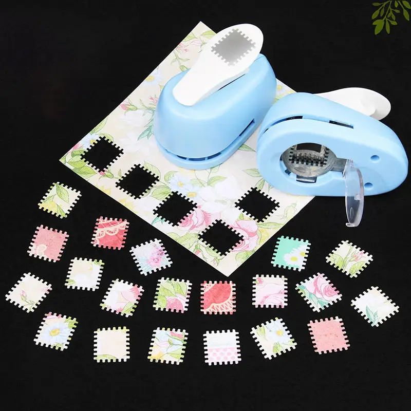 Random Color Punch DIY Embossing Punches Scrapbooking Machine Paper Cutting Hole Punch Rounder Cutter Handmade Crafts Tool