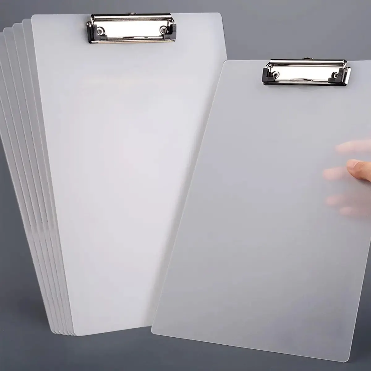 Transparent clipboard for office student