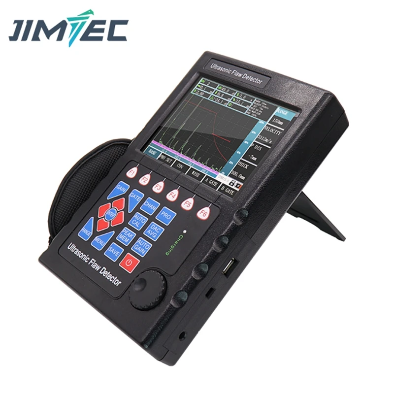 Digital Ultrasonic Flaw Detector Gain Adjust 0~120dB NDT Flaw Meter Probe For Metal Cracks Welds Pores Sand Hole Inspection