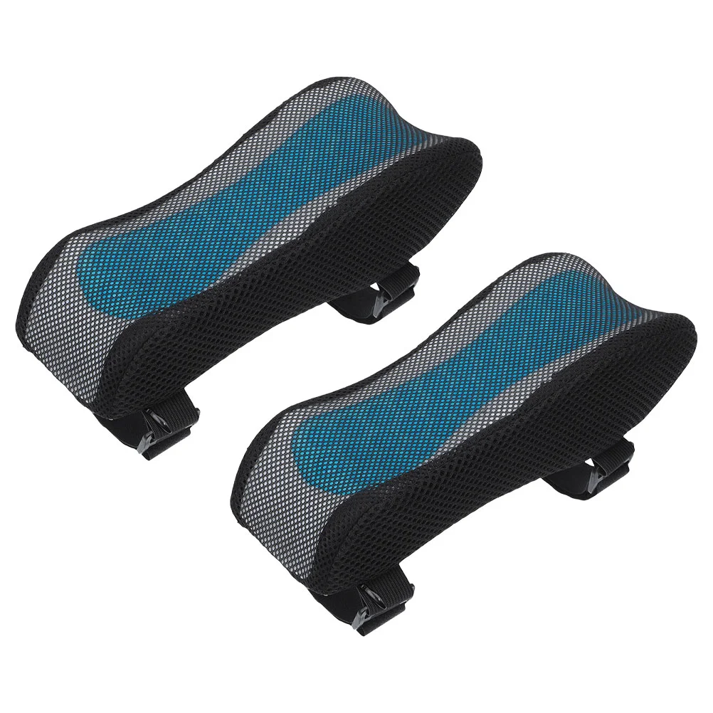 

2Pcs Wear-resistant Armrest Pads Comfortable Arm Rests Polyester Armrest Cushions