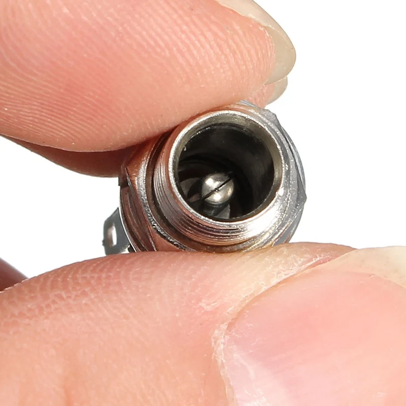 Dc電源コネクタ,ネジロック,メス,金属パネル取り付けソケット,ロック