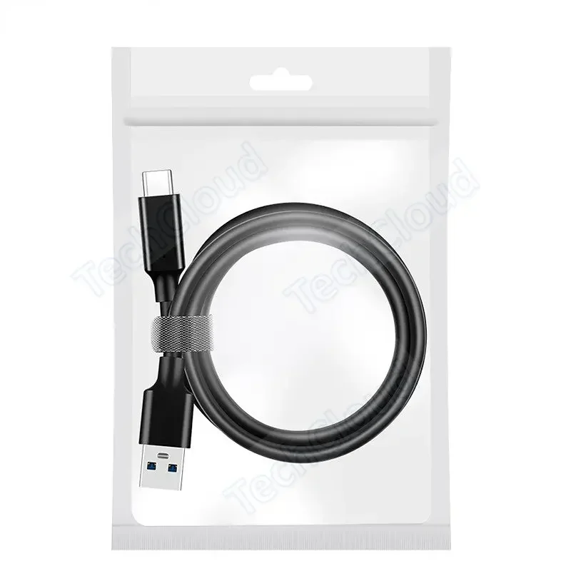 High-Speed USB to Type-C Short Charging Cable, 4A Fast Charge Data Cable