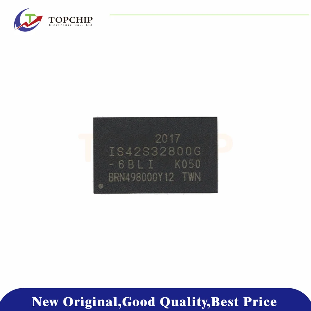 1Pcs New Original IS42S32800G-6BLI SDRAM Memory IC 256Mbit Parallel 166 MHz 5.4 ns 90-TFBGA (8x13)