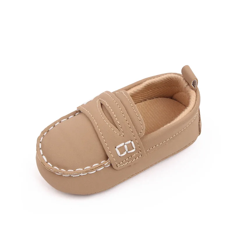2023 Spring Summer Baby First Walkers Anti-slip Loafers Newborn Infant Party Wedding Shoes Slip-on Sneakers Toddler Boy Shoes 5