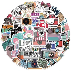 50 - Pack Aesthetic Cartoon Camera Stickers (50PCS)