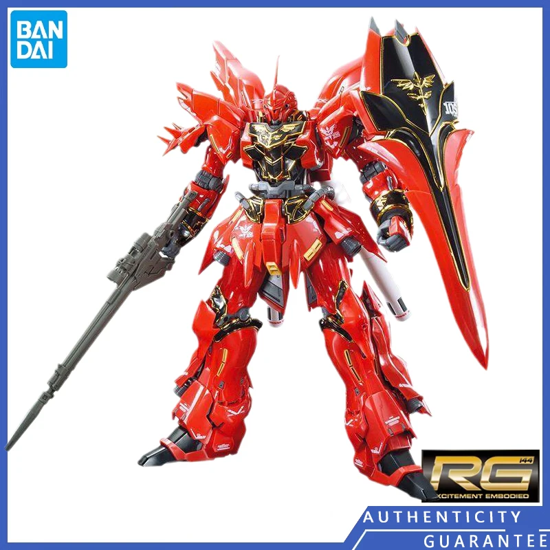 

[In stock] Bandai RG 22 1/144 MSN-06S Sinanju Gundam Assembled Machine Action Figure Model Toys Gift Men